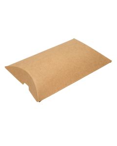 KPB77   Kraft Pillow Box - 4" x 6" x 1 1/8"