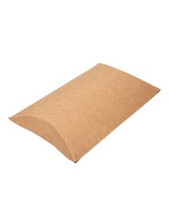 KPB78   Kraft Pillow Box - 5" x 7" x 1 1/4"