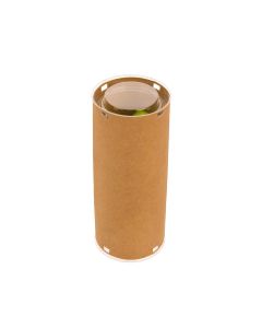 KTRS26 Kraft Tube Kit – Round Shaped – 2 ½” x 2 ½” x 6 1/16”