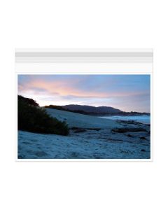 LB118 Laminated Crystal Clear Flap Seal Bags -  11 7/16" x 8 3/4"