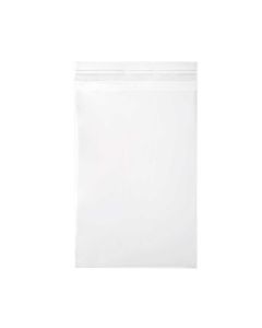 LB6H9H Laminated Crystal Clear Flap Seal Bags -  6 1/2" x 9 1/2"