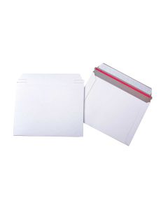 LRM1 Easy Tear Adhesive Rigid Mailer Light Weight 18pt- 8" x 6"