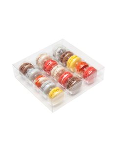 MBS3 Macaron Box Set – 15 Cookie Set – 7 11/16” x 7 ½” x 2”