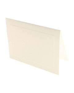 N131 Natural Vellum Panel Card Stock 65# – 3 ½” x 4 7/8”