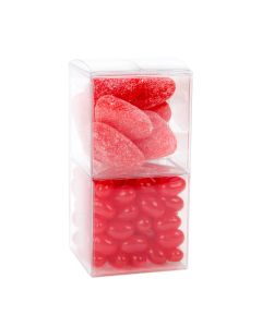 NBS5 Crystal Clear Nested Boxes – 2 1/16” x 2 1/16” x 4 1/8” -2 inner/1 outer