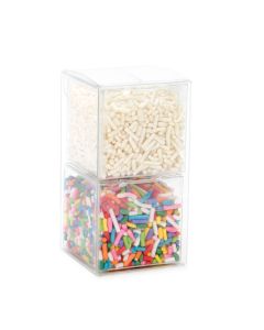 NBS7 Crystal Clear Nested Boxes – 1 5/8” x 1 5/8” x 3 1/8” -2 inner/1 outer