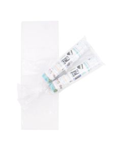NPB2 LDPE Clear Newspaper Bags 0.8 mil "Bundles of 100" - 6" x 19"