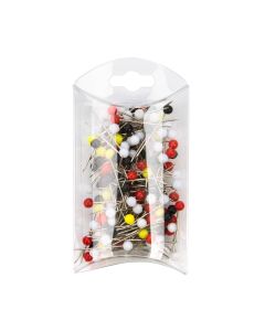 PB75 Crystal Clear Pillow Boxes with Optional Hanger – 2” x 3” x ¾” - Middle length 2 1/4"