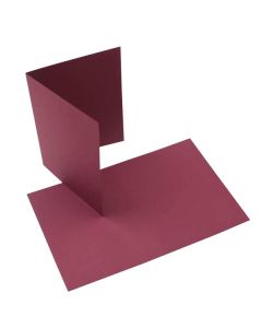 PC013 Basis Burgundy Cover Stock 80# – 5" x 7”