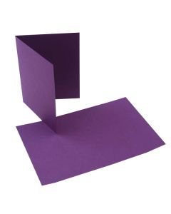 PC016 Basis Dark Purple Cover Stock 80# – 5" x 7”