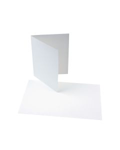 PF20 Mohawk 100% Recycled White Card Stock 65# – 4 ¼” x 5 ½”