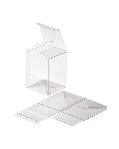PLB106 Crystal Clear Pop-N-Lock Boxes – 6 ¼” x 5 ½” x 7 5/8”