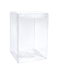 PLB138 Crystal Clear Pop-N-Lock Boxes – 4” x 4” x 6”