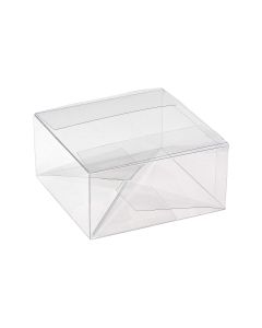 PLB173 Crystal Clear Pop-N-Lock Boxes – 6 ¼” x 6 ¼” x 3”