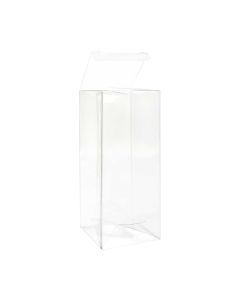 PLB187 Crystal Clear Pop-N-Lock Boxes – 3 ½” x 3 ½” x 7 ½”