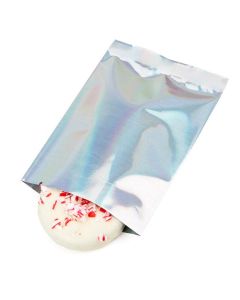 SVP34H  Holographic Premium Metallized Heat Seal Bags 2.6 Mil - 3" x 4"