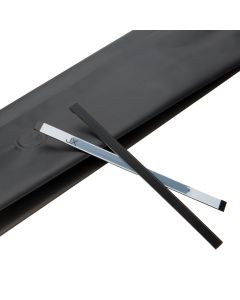 TT5BKD Black Adhesive Tin Ties for Coffee Bags – 5 ½”