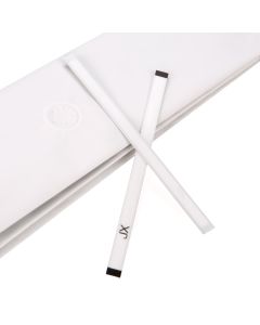 TT5WHD White Adhesive Tin Ties for Coffee Bags – 5 ½”