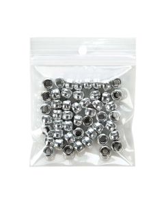 Z3R33 3 Mil Crystal Clear Zip Bags – 3” x 3” (Round Hang Hole)