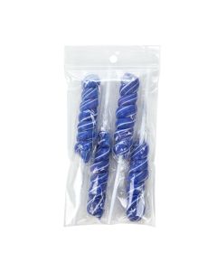 Z3R35 3 Mil Crystal Clear Zip Bags – 3” x 5” (Round Hang Hole)