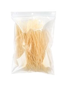 Z3R912 3 Mil Crystal Clear Zip Bags – 9” x 12” (Round Hang Hole)