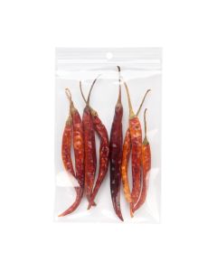 Z4R46 4 Mil Crystal Clear Zip Bags – 4” x 6” (Round Hang Hole)