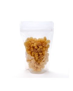 ZBG3 Standard Clear Stand Up Zipper Pouch – 5 1/8” x 3 1/8” x 8 1/8”