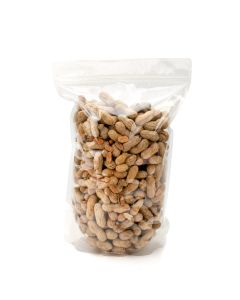 ZBG6 Standard Clear Stand Up Zipper Pouch – 9” x 4 ¾” x 13 ½”