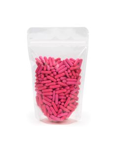 ZBGCC3 High Clarity Stand Up Zipper Pouch (4 mil) - 5 1/8" x 3 1/8" x 8 1/8"