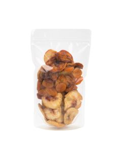 ZBGCC4 High Clarity Stand Up Zipper Pouch (4 mil) - 6 3/4" X 3 1/2" X 11 1/4"