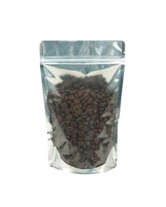 ZBGG58 Gold Backed Stand Up Zipper Pouch - 5 3/4" X 3 1/8" X 9 1/16"