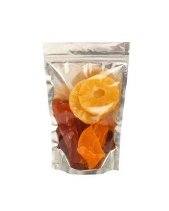 ZBGS3 Silver Backed Stand Up Zipper Pouch – 5 1/8” x 3 1/8” x 8 1/8”