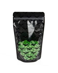 ZBGW3B Specialty Stand Up Zipper Pouch Bats - 5 1/8" x 3 1/8" x 8 1/8"