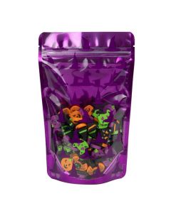 ZBGW3HA Specialty Stand Up Zipper Pouch Witches Hat - 5 1/8" x 3 1/8" x 8 1/8"