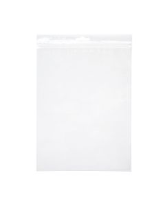 ZE68 2 Mil Crystal Clear Zip Bags – 6” x 8” (Euro Hang Hole)
