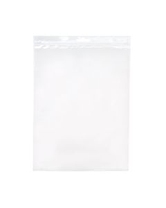 ZE912 2 Mil Crystal Clear Zip Bags – 9” x 12” (Euro Hang Hole)