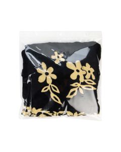 ZR1212V 2 Mil Crystal Clear Zip Bags – 12” x 12” (Round Hang Hole - With Vent Hole)