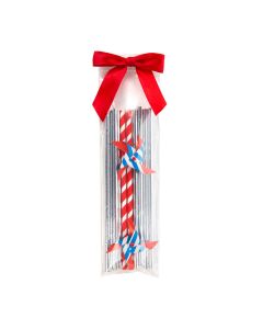 ZR310 2 Mil Crystal Clear Zip Bags – 3” x 10” (Round Hang Hole)