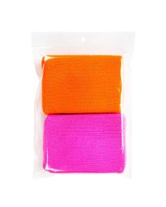 ZR68V 2 Mil Crystal Clear Zip Bags – 6” x 8” (Round Hang Hole - With Vent Hole)