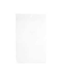 ZR79V 2 Mil Crystal Clear Zip Bags – 7” x 9” (Round Hang Hole - With Vent Hole)