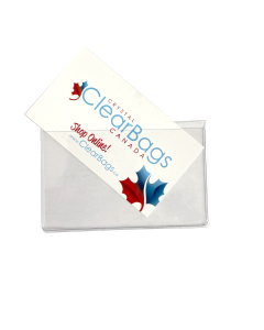 BZ-VINBUS-1CG Vinyl Business Card Holder - 3 5/8" x 2 1/16"