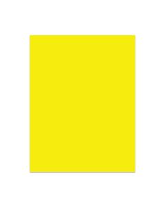 CDS-18 Ashley Cardstock 65# Lemon Yellow - 8 1/2" x 11"