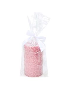 CFBG1 Eco Clear Flat Bottom Gusset Bag - 5" X 3" X 12"