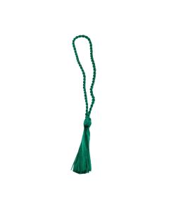 TS-DARK GREEN 3 1/2" Dark Green Bookmark Loop w 2" Rayon Tassel