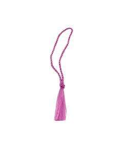TS-FUCHSIA 3 1/2" Fuchsia Bookmark Loop w 2" Rayon Tassel