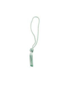 TS-MINT -3 1/2"  Mint Bookmark Loop w 2" Rayon Tassel