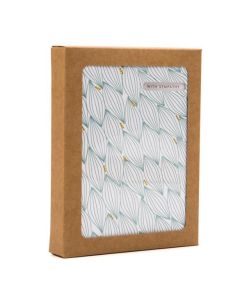 WKRG247 Kraft Window Boxes with glued in PET Sheet - 4 1/2" x 5 7/8" x 7/8"