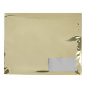 MMW129SG Metallic Gold Glamour Mailer + Window - 12