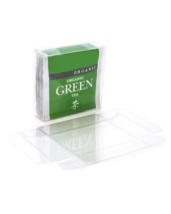 FB234 Crystal Clear Boxes - 2 5/8" x 2 9/16" x 13/16"