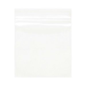 2PE1H2 2 Mil Polyethylene Zipper Bag – 1 ½” x 2”